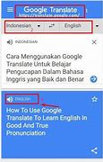 Google Bahasa Inggris Indonesia